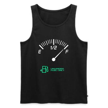Voller Tank - Männer Premium Bio Tank Top - Schwarz - Vorne - AI Model Male 178 light (178cm)
