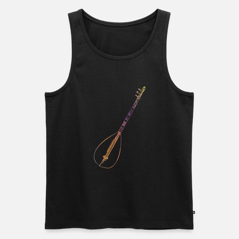 Turkish music - Men's Premium Organic Tank Top - black