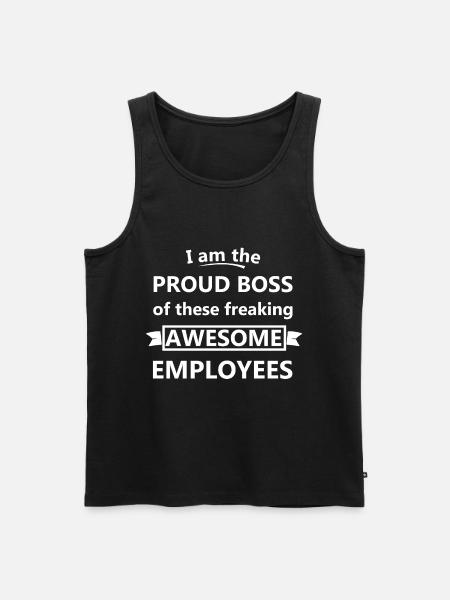 Chef - Männer Premium Bio Tank Top - Schwarz