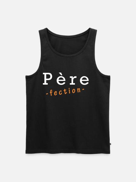 Père-fection - Débardeur bio Premium Homme - noir