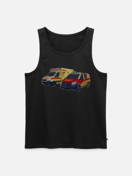 RT 1992 1992 1992 1992 - Débardeur bio Premium Homme - noir
