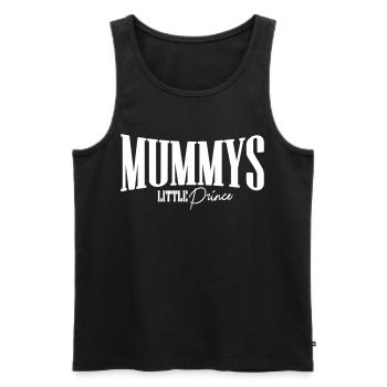mummys mommys gift baby party parents birthday - Men's Premium Organic Tank Top - black - Front - Michal (187cm)