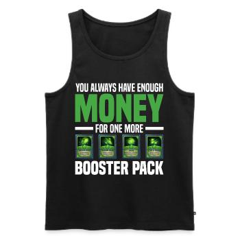 Sammelkarten Spieler | Trading Karten Geschenke - Männer Premium Bio Tank Top - Schwarz - Vorne - Michal (187cm)