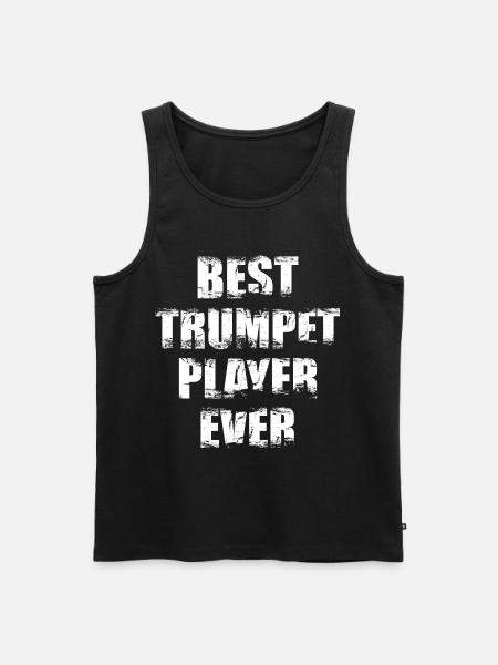 Best trumpeter of all time - Men's Premium Organic Tank Top - black