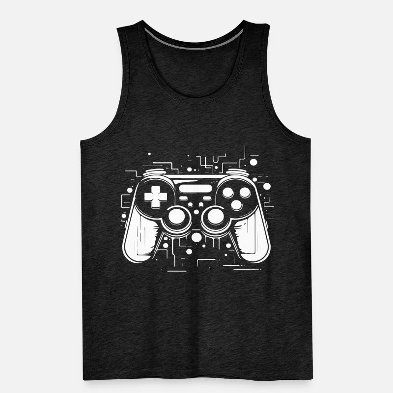 Game Controllers Men's Premium Organic Tank Top