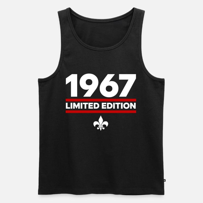 1967 Limited Edition - Männer Premium Bio Tank Top - Schwarz
