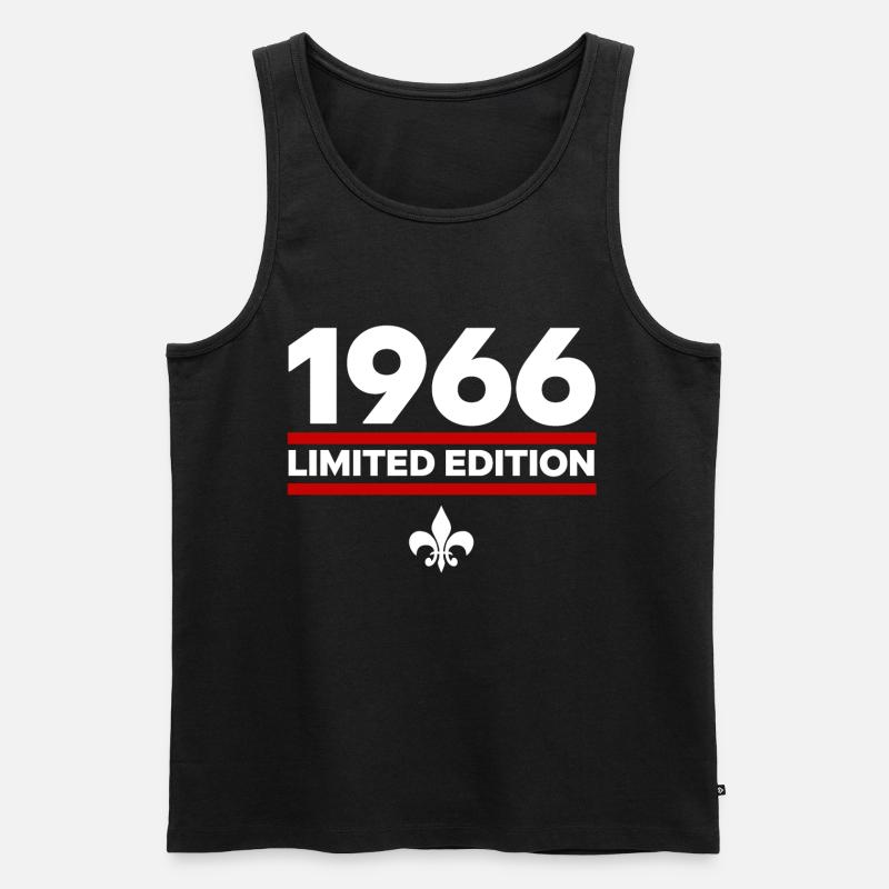 Édition limitée de 1966 - Débardeur bio Premium Homme - noir