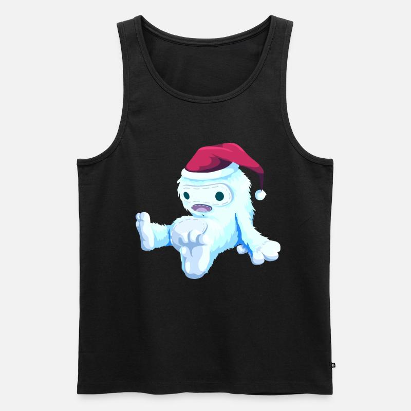 Weihnachtspuppe - Männer Premium Bio Tank Top - Schwarz