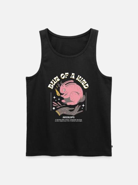 Jackalope mystique – Unique et magique - Débardeur bio Premium Homme - noir