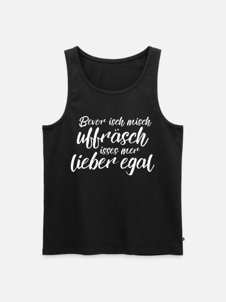 Better no matter - know - Men's Premium Organic Tank Top - black