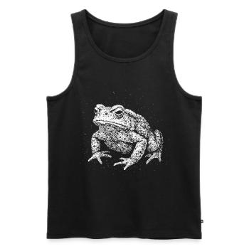 Toad - Men's Premium Organic Tank Top - black - Front - AI Model Male 178 light (178cm)