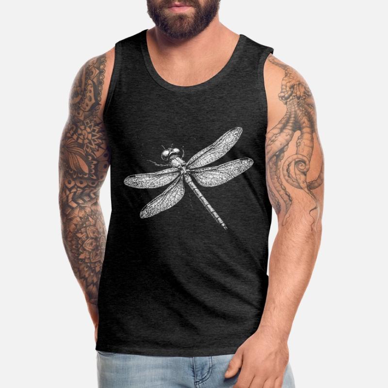 Libelle Männer Premium Bio Tank Top