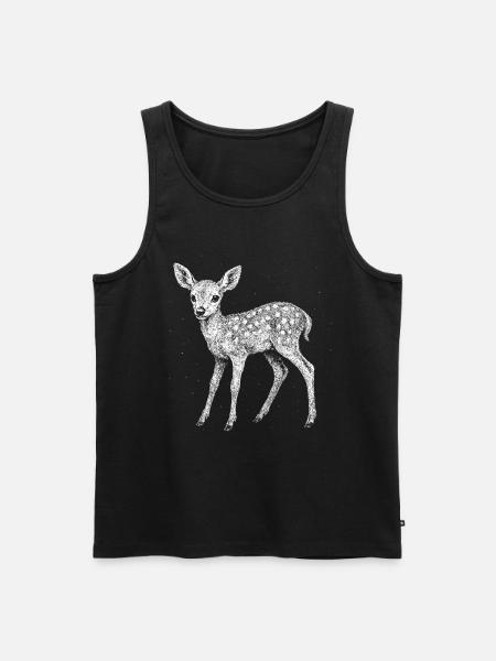 Faon - Débardeur bio Premium Homme - noir
