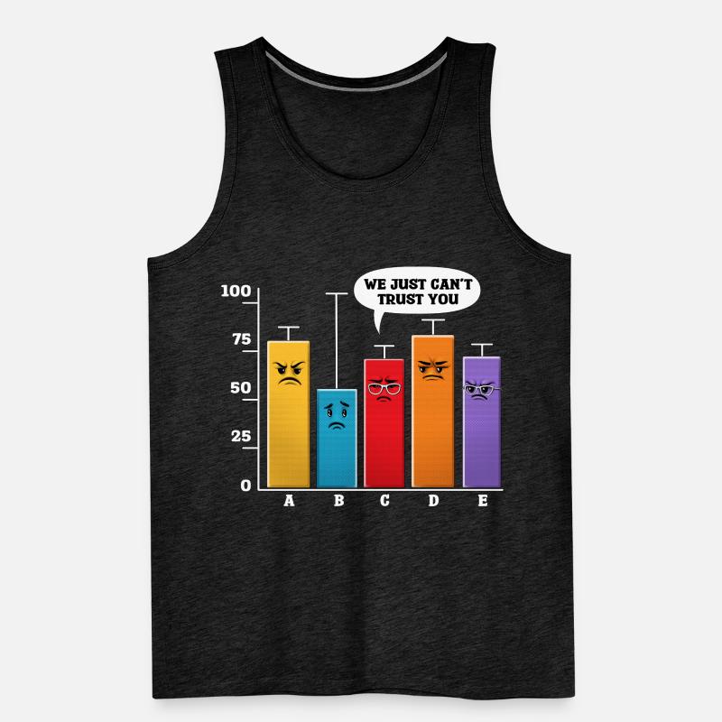 Data Science-Analyse Männer Premium Bio Tank Top