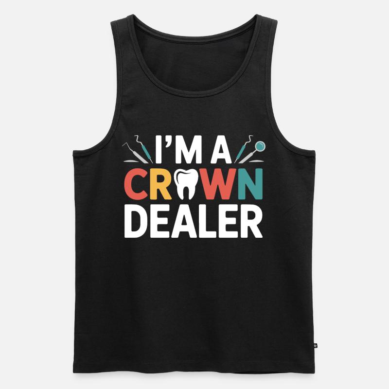 Zahntechniker Instrumentenkunst - Männer Premium Bio Tank Top - Schwarz
