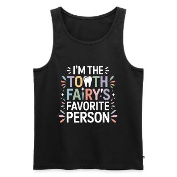 Instrumente für Dentallabortechniker - Männer Premium Bio Tank Top - Schwarz - Vorne - AI Model Male 178 light (178cm)