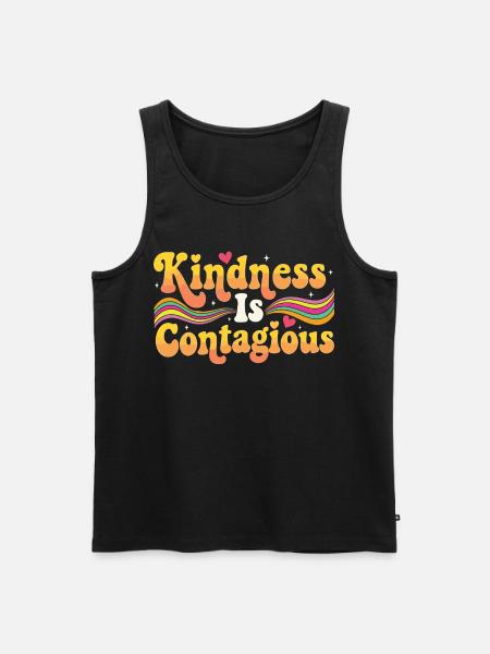 Kindness Emotional Learning Teacher SEL - Men's Premium Organic Tank Top - black