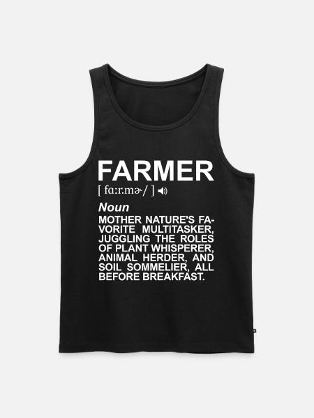 Définitions de Bauer - Débardeur bio Premium Homme - noir