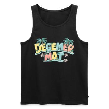 Breton Pride Culture Degemer Mat Culture Region - Men's Premium Organic Tank Top - black - Front - AI Model Male 178 light (178cm)