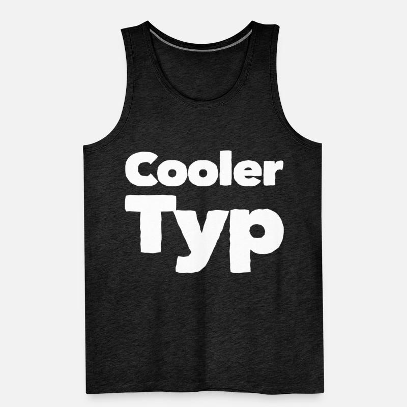 COOLER TYP Männer Premium Bio Tank Top