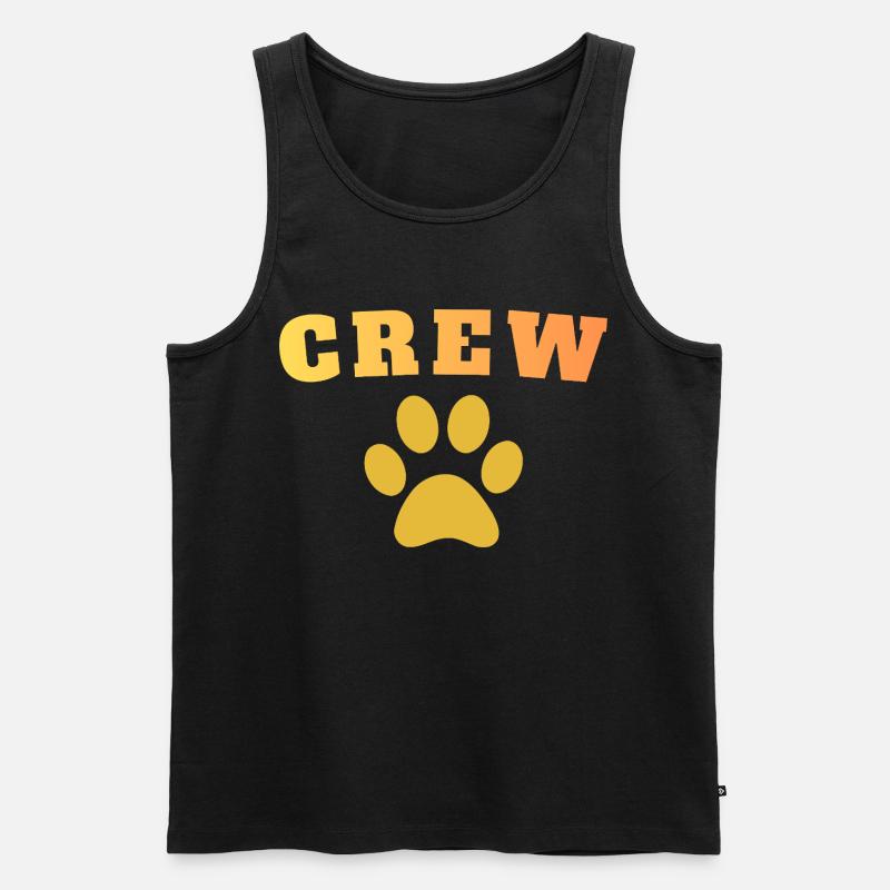 Crew Dog - Männer Premium Bio Tank Top - Schwarz
