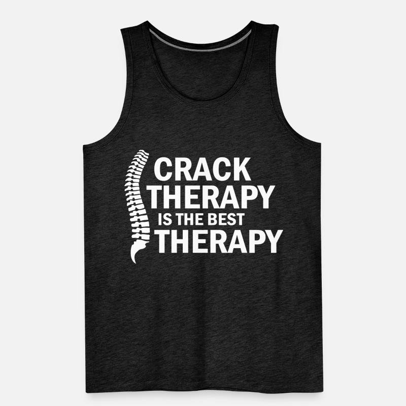 Licensed DC Professional Spinal Adjustment  Men's Premium Organic Tank Top