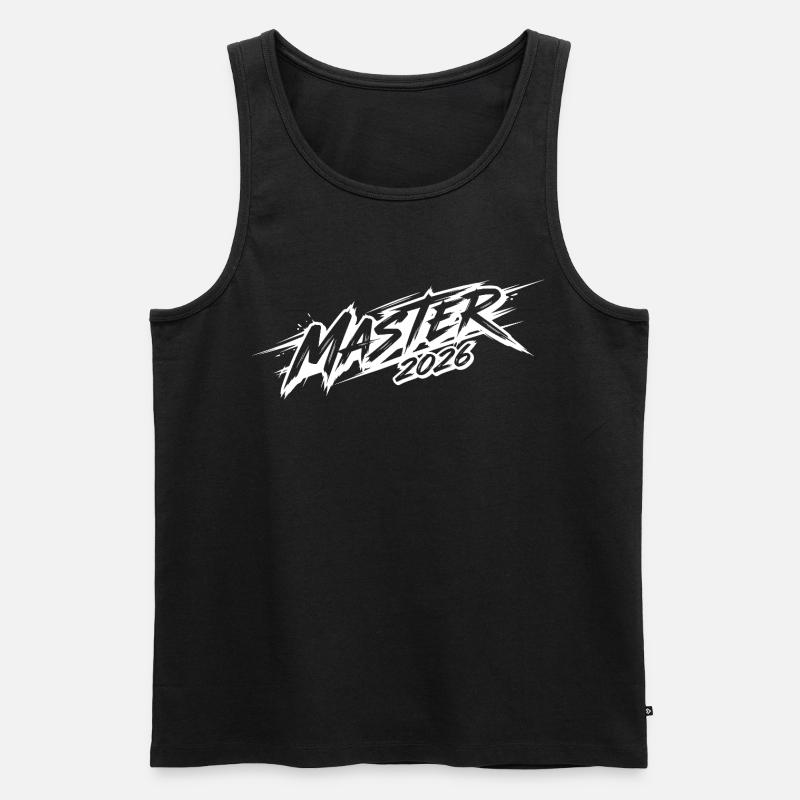 Master 2026 - Männer Premium Bio Tank Top - Schwarz