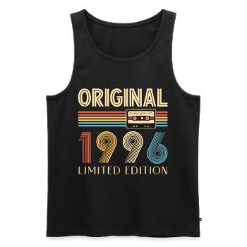 30th Birthday 30 Years Original 1996 - Men's Premium Organic Tank Top - black - Front - Michal (187cm)