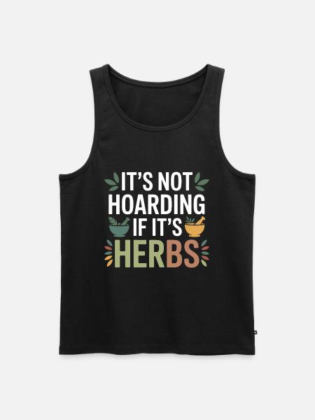 Certified Clinical Botanical Specialist - Men's Premium Organic Tank Top - black
