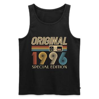 30th Birthday 30 Years Original 1996 - Men's Premium Organic Tank Top - black - Front - Michal (187cm)