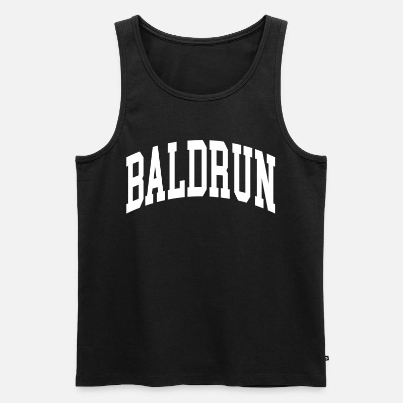 Baldrun - Männer Premium Bio Tank Top - Schwarz