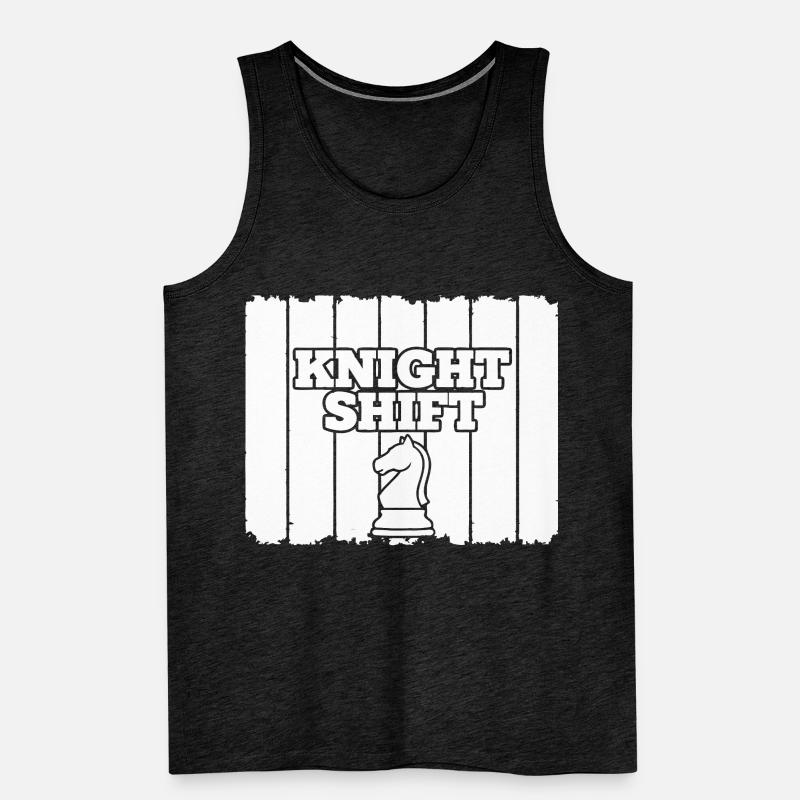 Shift du cavalier d’échecs Débardeur bio Premium Homme