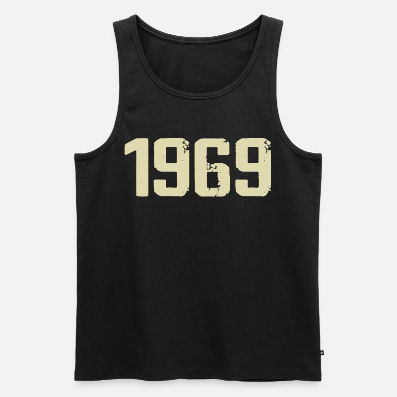 Jubilee 1969 - Men's Premium Organic Tank Top - black