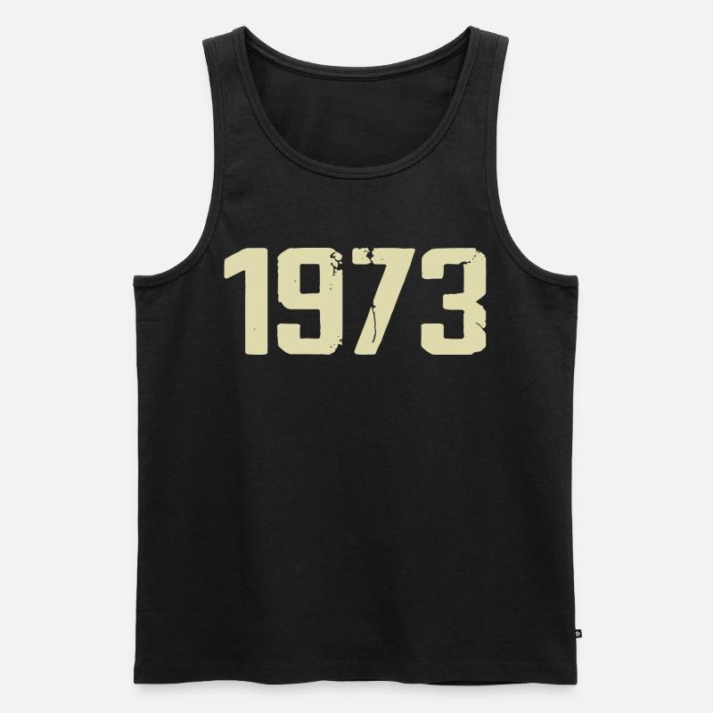 Jubilee 1973 - Men's Premium Organic Tank Top - black