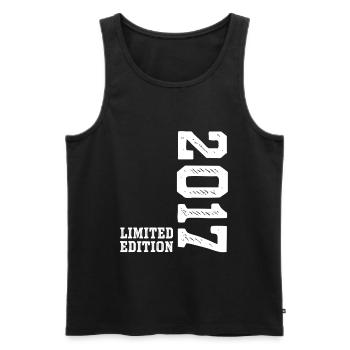 9th Birthday 2017 Limited Edition Boy Girls - Men's Premium Organic Tank Top - black - Front - Michal (187cm)