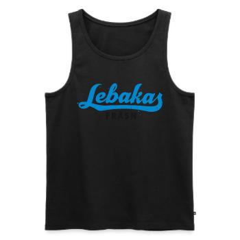Milling Lebakas - Men's Premium Organic Tank Top - black - Front - AI Model Male 178 light (178cm)
