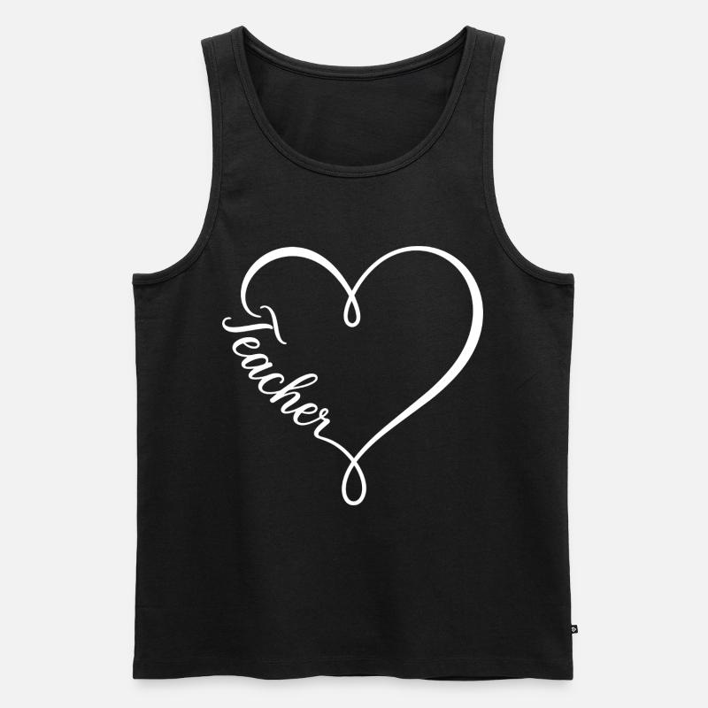 Professor – Professor - Männer Premium Bio Tank Top - Schwarz
