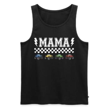 Monster Truck Mom Cool Mom Design Tout-terrain - Débardeur bio Premium Homme - noir - Devant - Michal (187cm)