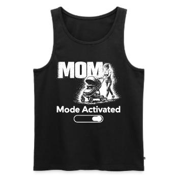 Mom Mode Activated Shirt New Mom Baby Stroller - Männer Premium Bio Tank Top - Schwarz - Vorne - AI Model Male 178 light (178cm)