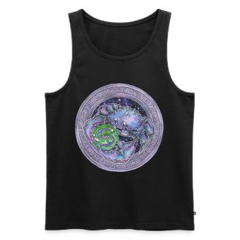 Zodiac Sign Zodiac Cancer Cancer Gift - Men's Premium Organic Tank Top - black - Front - Michal (187cm)