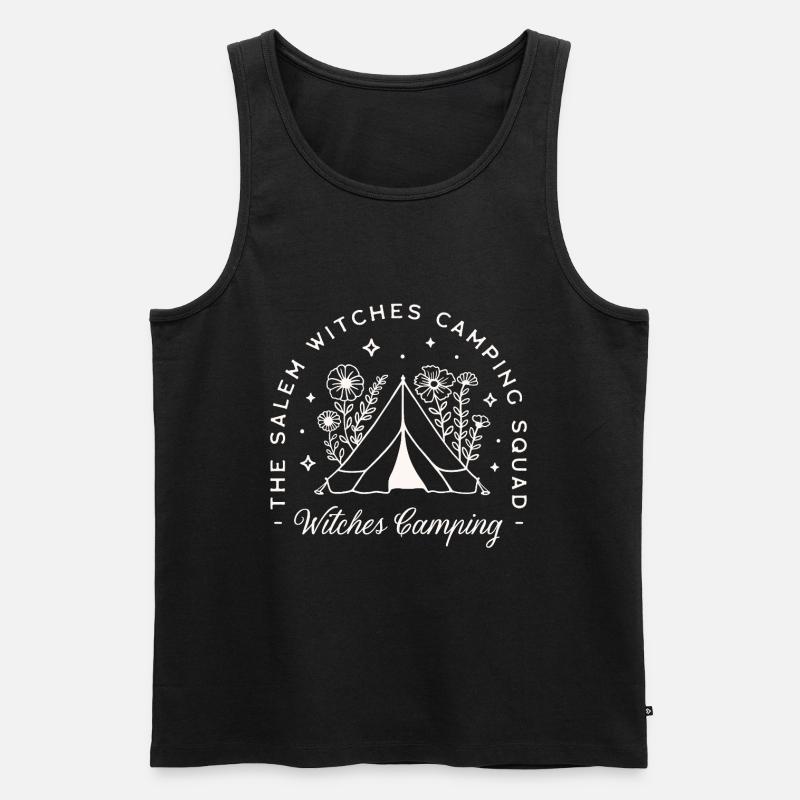 Hexen-Camp-Hexen-Sommercamp-Gruppe Matching - Männer Premium Bio Tank Top - Schwarz