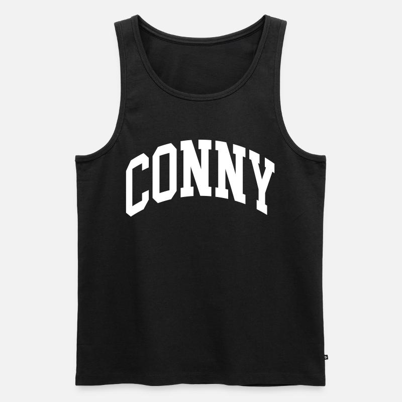 Conny - Männer Premium Bio Tank Top - Schwarz