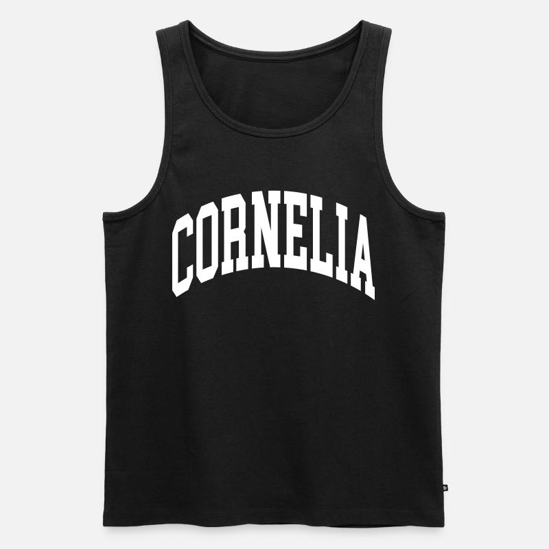 Cornella - Männer Premium Bio Tank Top - Schwarz