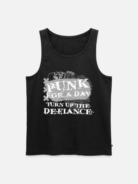 Punk For A Day - Men's Premium Organic Tank Top - black