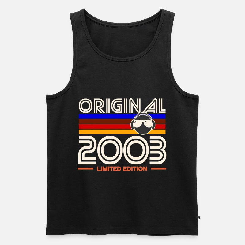 Original 2003 Edition Limitée - Débardeur bio Premium Homme - noir