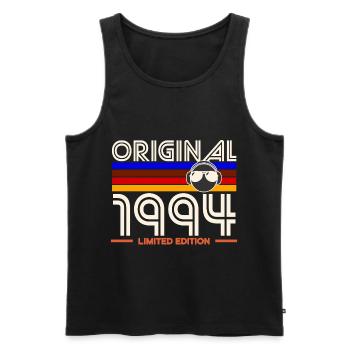 Original 1994 Édition Limitée - Débardeur bio Premium Homme - noir - Devant - Michal (187cm)