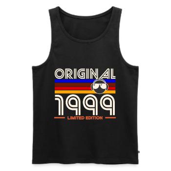 Original 1999 Limited Edition - Débardeur bio Premium Homme - noir - Devant - Michal (187cm)