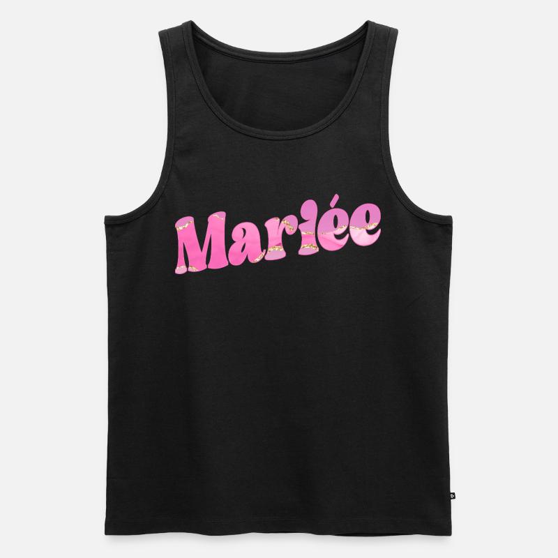Brauthochzeit - Männer Premium Bio Tank Top - Schwarz