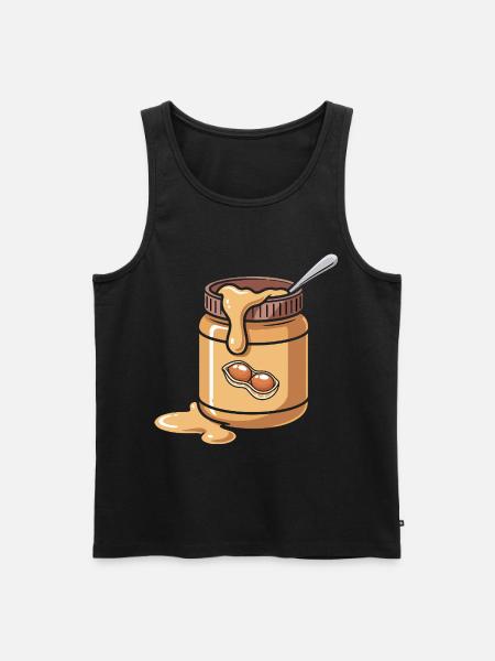 Peanut Butter & Jam Partner Look Design - Men's Premium Organic Tank Top - black