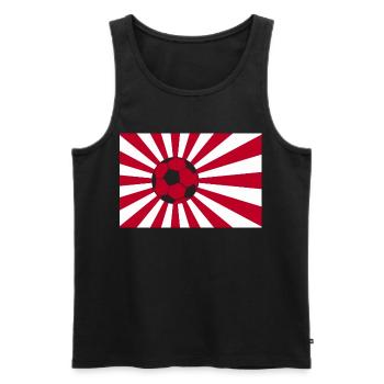 Japan Nippon Nihon JAPANISCHE Asia Sport FAN - Männer Premium Bio Tank Top - Schwarz - Vorne - AI Model Male 178 light (178cm)